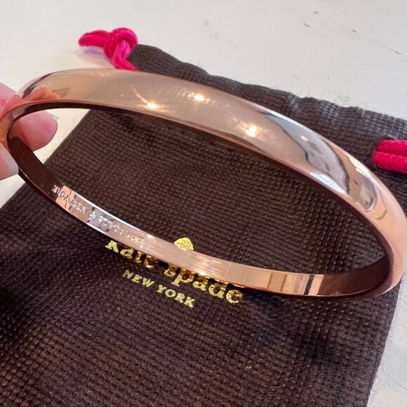 Kate Spade Stop And Smell The Roses Idiom Bangle - Picture 11 of 12